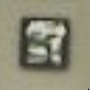 The original Area 51 vinyl door decal: the word AREA in a heavy blocky red sans-serif, stacked above the number 51.